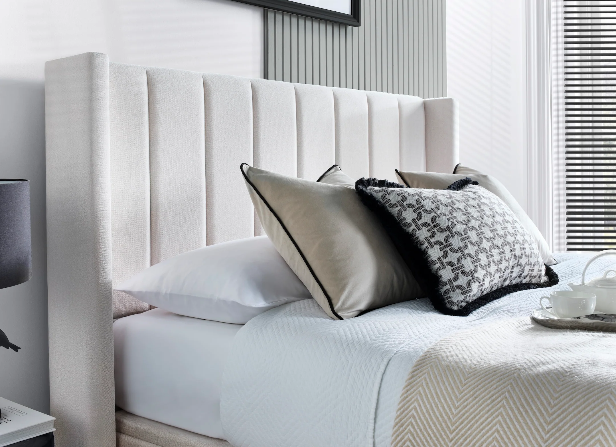 Atom II Ottoman TV Bed in Luxury Cream - Image 5