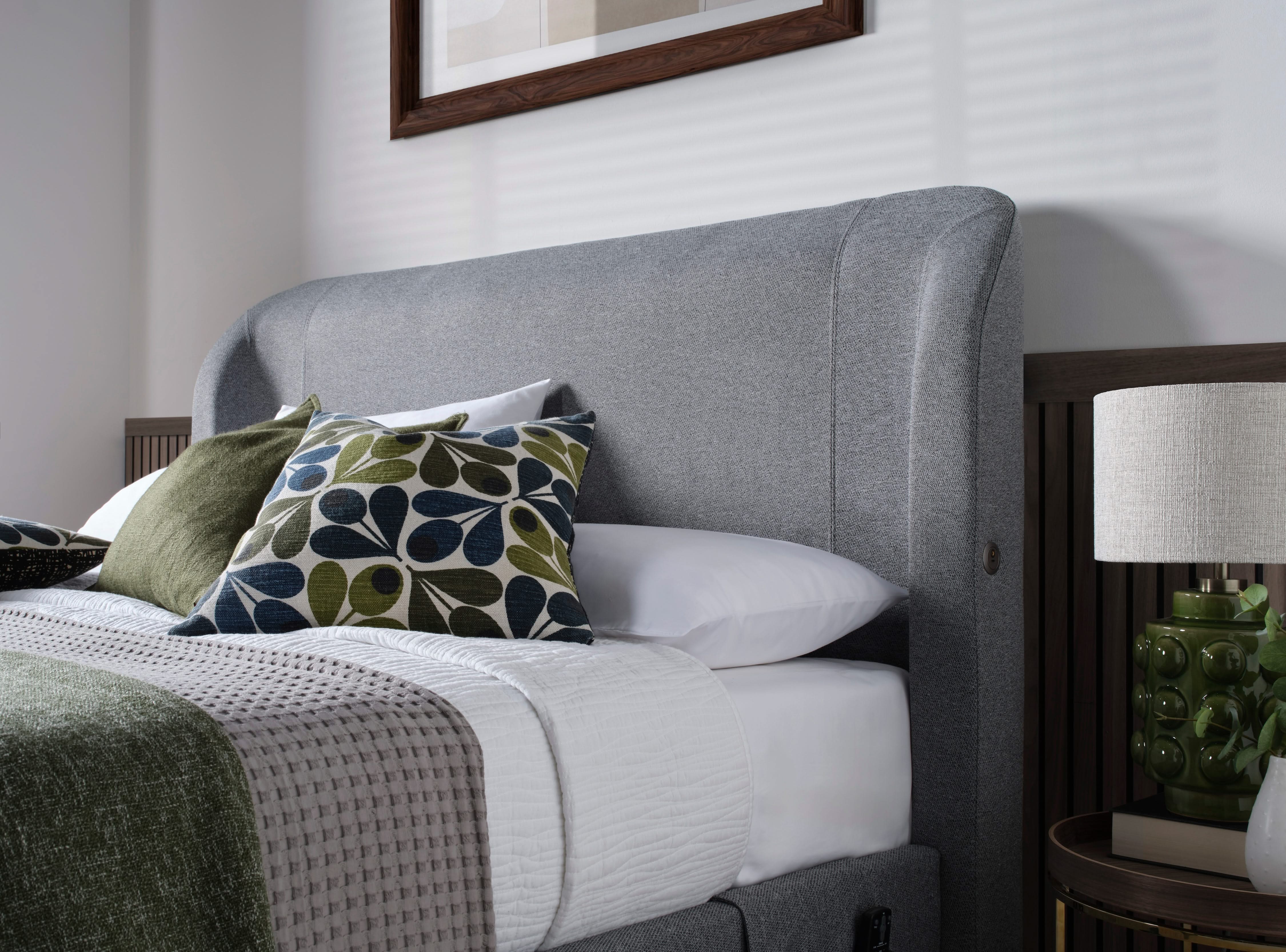 Monarch True Sound 5.1 Ottoman TV Bed in Smoke Grey - Image 8