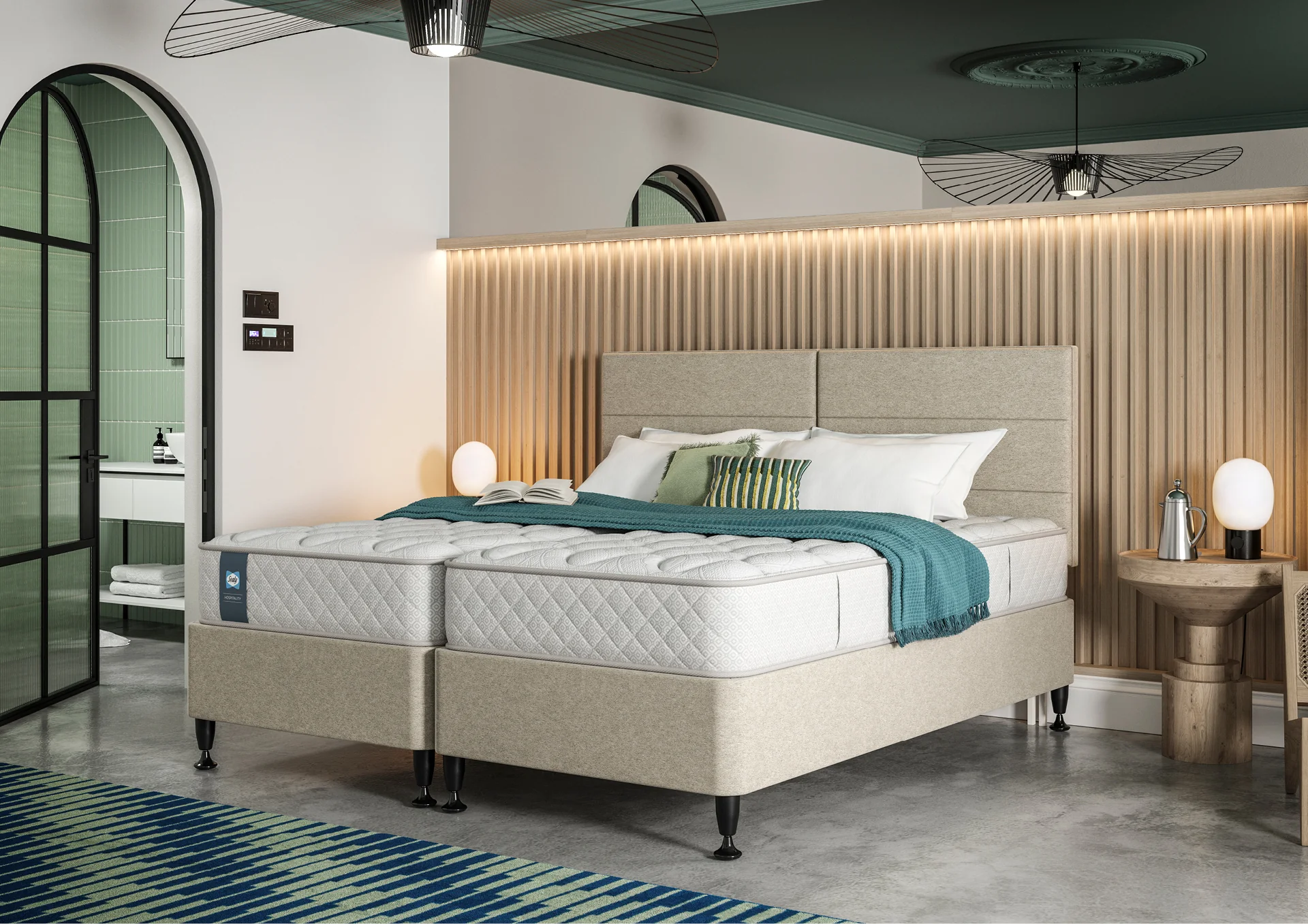Sealy Duke Hospitality Mattress with Bugshield & Geltec