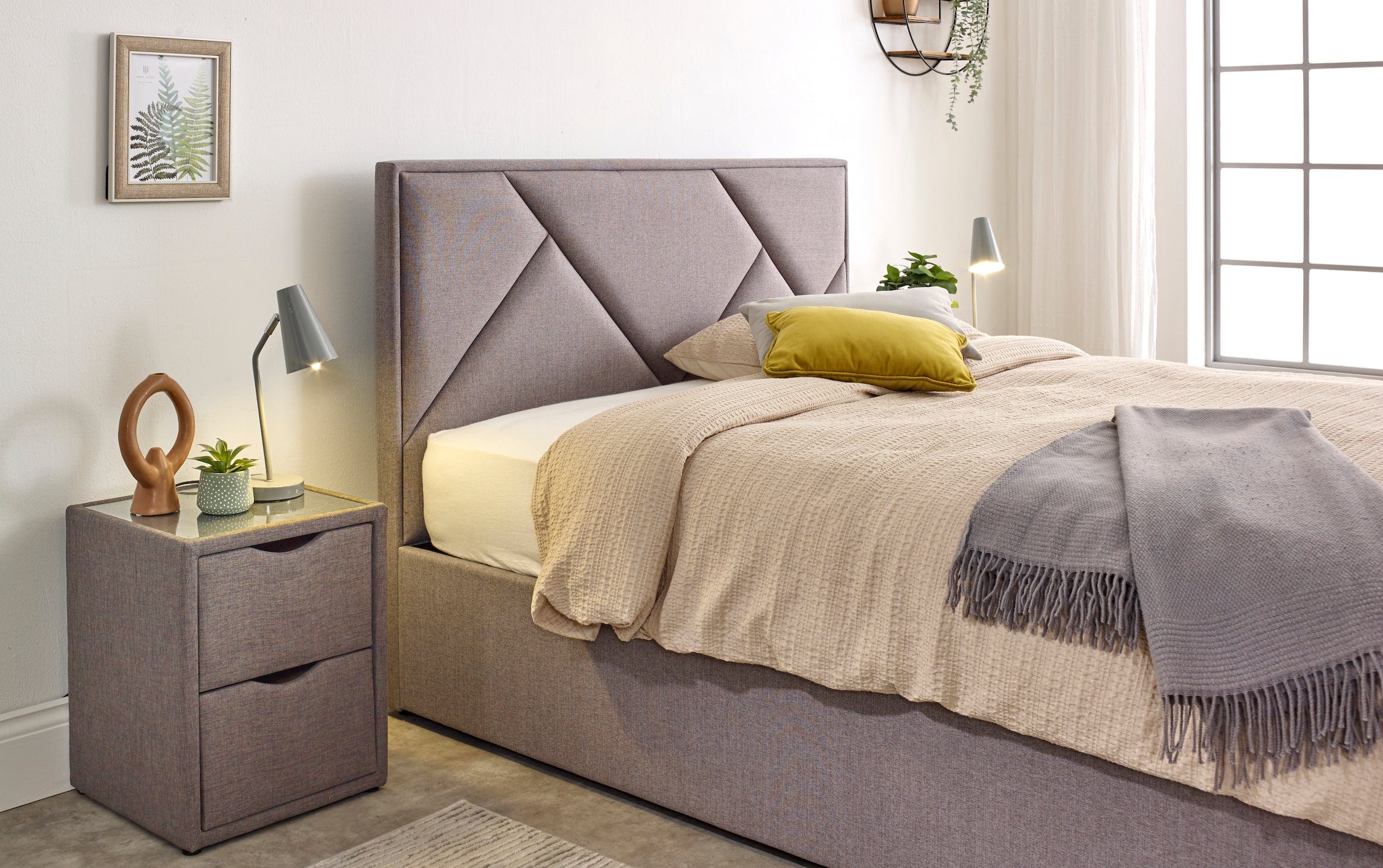 Sigma Ottoman TV Bed in Steel Grey - Image 10