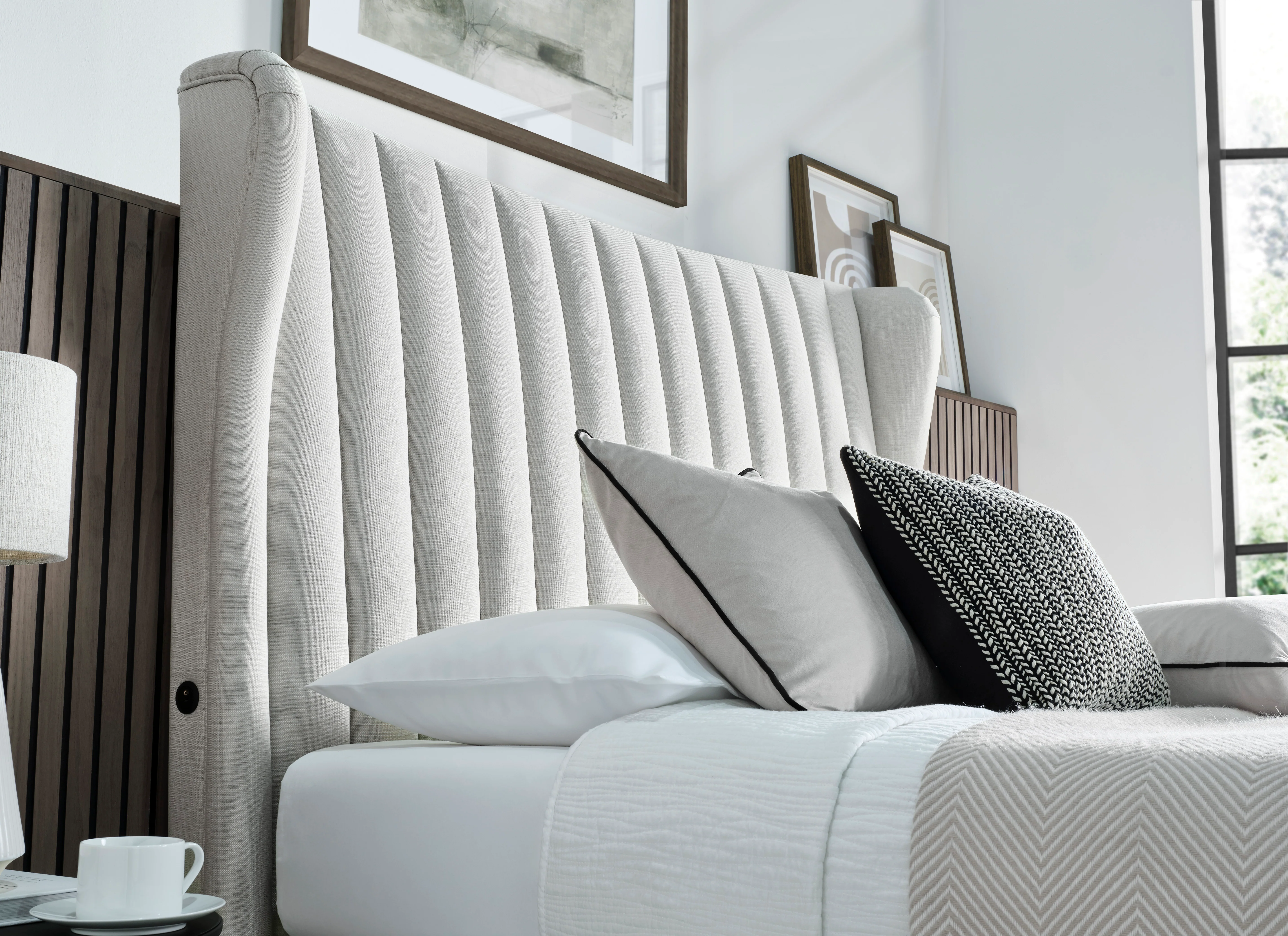 Vogue True Sound 5.1 Ottoman TV Bed in Light Stone - Image 8